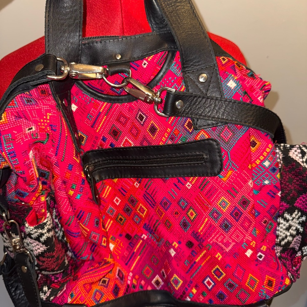 Nena & Co. OOAK Convertible Day Bag (Black) - Picture 6 of 7